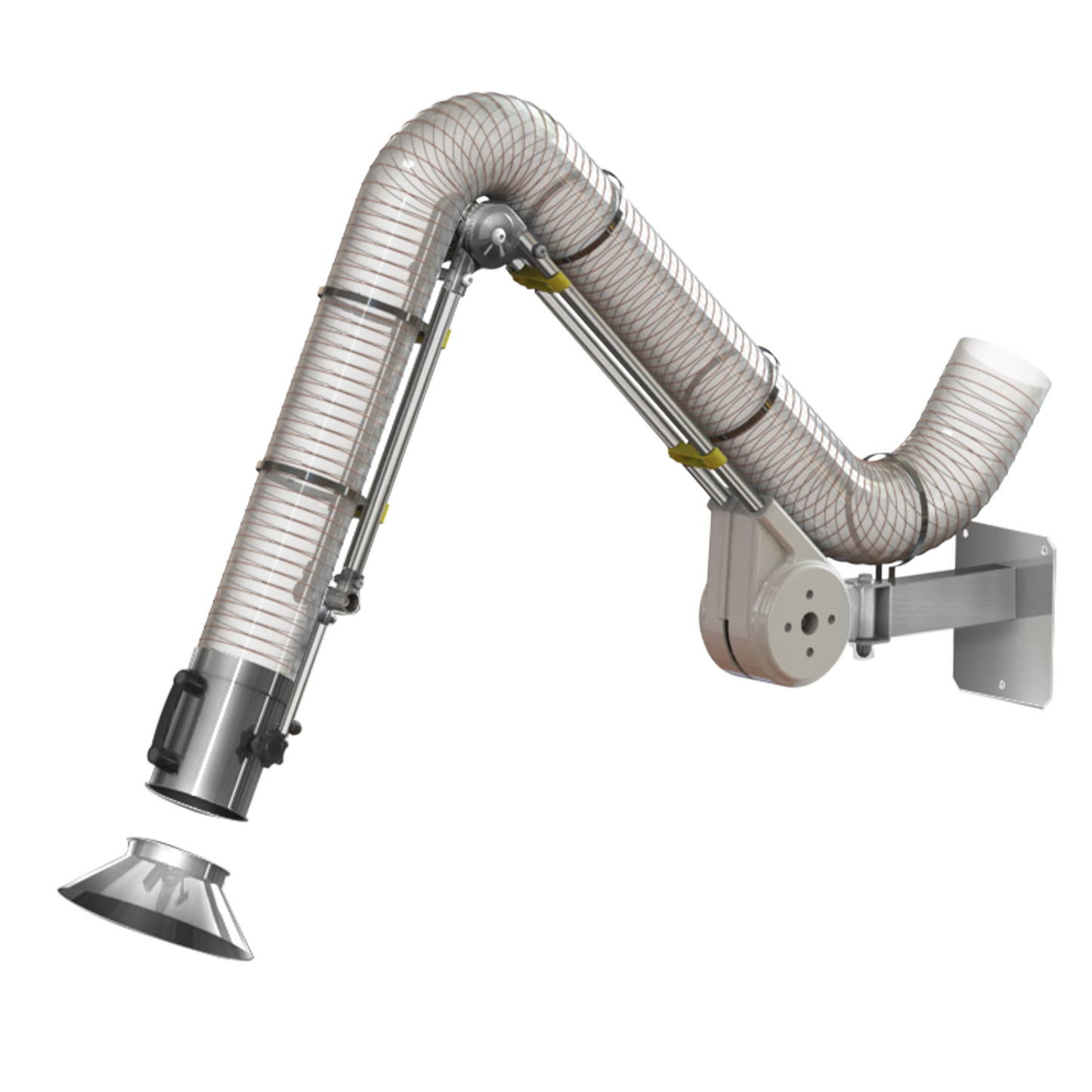 Stainless Articulated Extraction Arm
